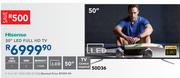 Hisense 50" LED Full HD TV 50D36