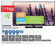 Samsung 48" Smart LED TV 48H5500