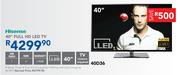 Hisense 40" Full HD LED TV 40D36