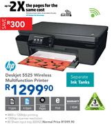 HP 3 In 1 Deskjet 5525 Wireless Multifunction Printer