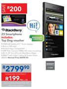 BlackBerry Z3 Smartphone+Top Dog Voucher