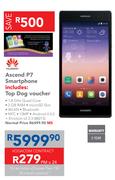 Huawei Ascend P7 Smartphone+Top Dog Voucher