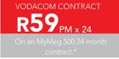 Vodacom Smart Tab 3G-On An My Meg 500