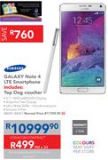Samsung Galaxy Note 4 LTE Smartphone-On An Initial Smart S