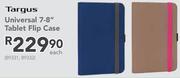 Targus Universal 7-8" Tablet Flip Case-Each