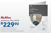 McAfee AntiVirus Plus 2015