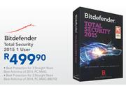Bitdefender Total Security 2015 1 User
