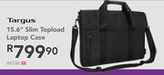 Targus 15.6" Slim Topload Laptop Case