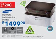 Samsung 3-In-1 Multifunction Printer M2070W