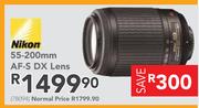 Nikon 55-200mm AF-S DX Lens