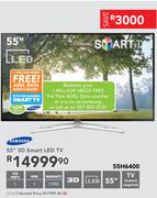 Samsung 55" 3D Smart LED TV 55H6400