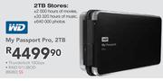 WD 2TB My Passport Pro