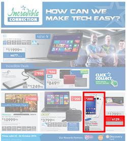 Incredible Connection : How Can We Make Tech Easy? (23 Oct - 26 Oct 2014), page 1