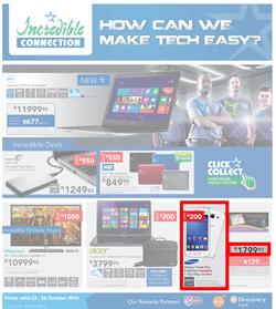 Incredible Connection : How Can We Make Tech Easy? (23 Oct - 26 Oct 2014), page 1