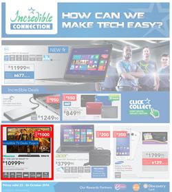 Incredible Connection : How Can We Make Tech Easy? (23 Oct - 26 Oct 2014), page 1