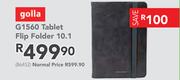 Golla G1560 Tablet Flip Folder 10.1