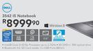 Dell 3542 I5 Notebook