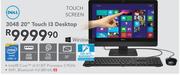 Dell 3048 20" Touch I3 Desktop