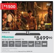 Hisense K610 LED 3D Smart TV 50K610