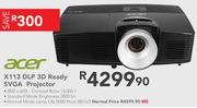 Acer X113 DLP 3D Ready SVGA Projector