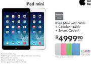 Apple iPad Mini With WiFi+ Cellular 16GB+ Smart Cover-Each