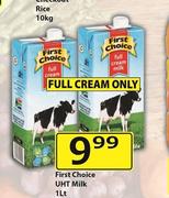 First Choice UHT Milk-1Ltr