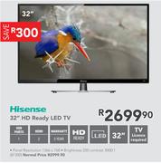 Hisense 32" HD Ready LED TV