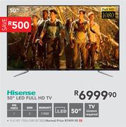  Hisense 50" LED Full HD TV
