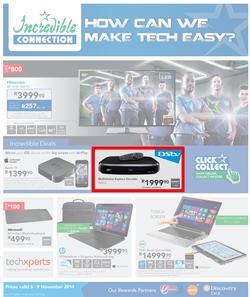 Incredible Connection : How Can We Make Tech Easy? (6 Nov - 9 Nov 2014), page 1