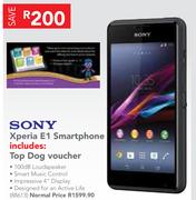Sony Xperia E1 Smartphone-On An Initial uChoose Flexi 100