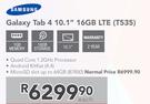 Samsung Galaxy Tab 4 10.1" 16GB LTE(T535) Each
