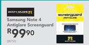 Body Glove Samsung Note 4 Antiglare Screengaurd 