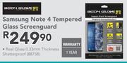 Body Glove Samsung Note 4 Tempered Glass Screengaurd 