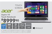 Acer Aspire V3 Touch Notebook