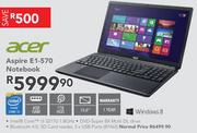 Acer Aspire E1-570 Notebook