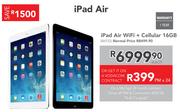 iPad Air WiFi + Cellular 16GB-Each