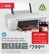 HP Deskjet Ink Advantage 1515 Multifunction Printer