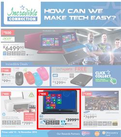 Incredible Connection : How Can We Make Tech Easy? (13 Nov - 16 Nov 2014), page 1