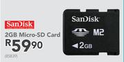 SanDisk 2GB Micro-SD Card