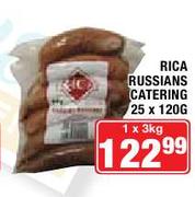 Rica Russians Catering 25 x 120gm-3kg
