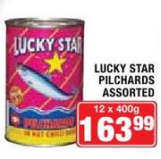 Lucky Star Pilchards Assorted-12 x 400gm