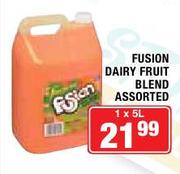 Fusion Dairy Fruit Blend Assorted-5Ltr