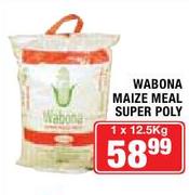 Wabona Maize Meal Super Poly-12.5kg