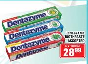 Dentazyme Toothpaste Assorted-6x100ml