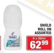 Shield Roll On Assorted-6x50ml