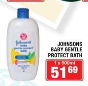 Johnsons Baby Gentle Protect Bath-1x500ml