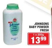 Johnsons Baby Powder Fresh-1x200g