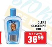 Clere Glycerine Pure BP-6x100ml