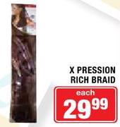 X Pression Rich Braid-Each