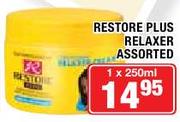 Restore Plus Relaxer Assorted-1x250ml
